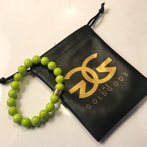 Golden Gods/ Rolling loud lime Green Bracelet $10